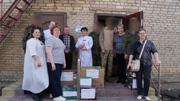 Коллектив Областной психиатрической больницы 4 в городе Бузулуке передал бойцам на СВО очередную партию гуманитарной помощи